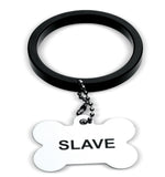 Recruit Aluminum Cock Ring with 4 Dog Tags