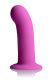 Black Silicone Strap-on Dildo - Large