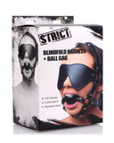 Blindfold Harness and Ball Gag