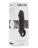 Sono No 17 Cock Sleeve with Extension - Black