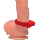 Heart On Vibrating Silicone Cock Ring