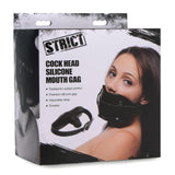 Cock Head Silicone Mouth Gag