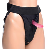 Avalon Jock Strap On with Slim Pink Dildo - Kit