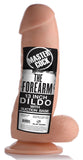 The Forearm 13 Inch Dildo with Suction Base Flesh