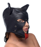 Strict Leather Puppy Hood with Bendable Ears