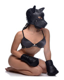 Strict Leather Puppy Hood with Bendable Ears