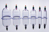 Sukshen 6 Piece Cupping Set with Acu-Points