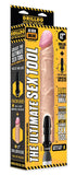 12 Inch Black Dildo with Drilldo Bit