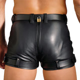 Strict Leather Chastity Shorts- 38 inch waist