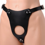 Strict Leather Huge Dildo Strap-on Harness