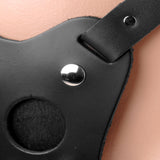 Professional Leather Strap-On Dildo Harness