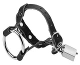 Locking Cock and Ball Ring