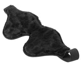 Strict Leather Black Fleece Lined Blindfold