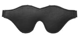 Strict Leather Black Fleece Lined Blindfold