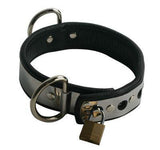 Lined Metal Band Sub-Collar