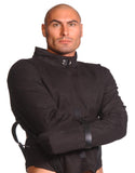 Strict Leather Black Canvas Straitjacket- Small