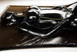 Extreme Black Latex Vacuum Bed