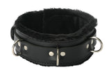 Strict Leather Premium Fur Lined Locking Collar- SM