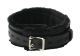 Strict Leather Premium Fur Lined Locking Collar- SM