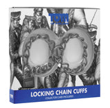 Tom of Finland Locking Chain Cuffs