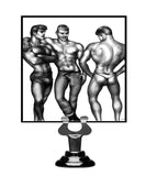 Tom of Finland 3 Piece Silicone Cock Ring Set