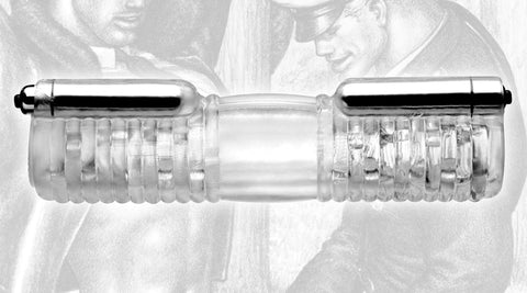 Tom of Finland Head to Head Vibrating Sleeve