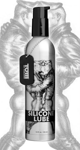 Tom of Finland Silicone Based Lube- 8 oz