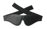 Strict Leather Velcro Blindfold