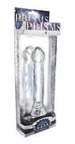 Chakra Illuminating Glass Dildo